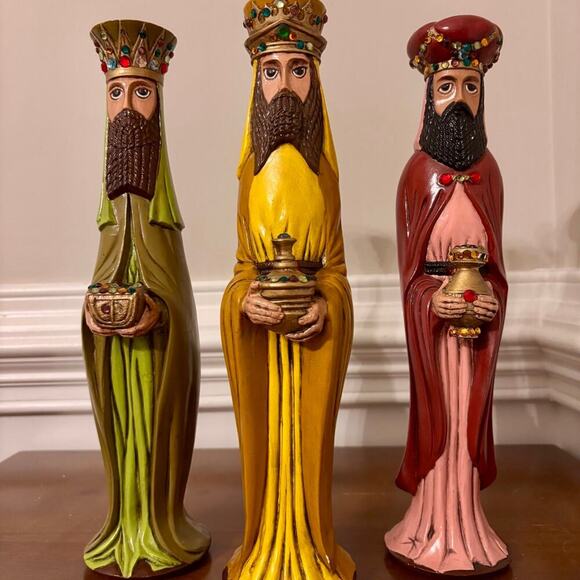not known Other - Vintage Wise Men Ceramic Figurines